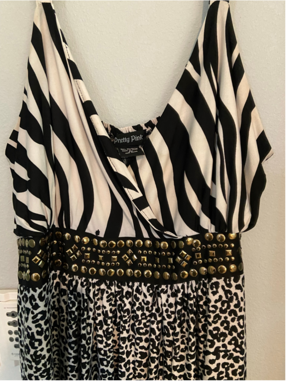 Tiger Print Maxi Dress Size 2X